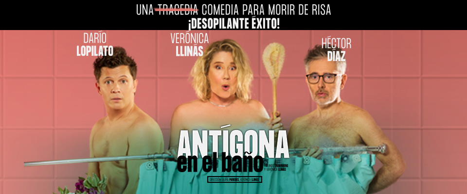 Antígona en el baño en Teatro Devoto