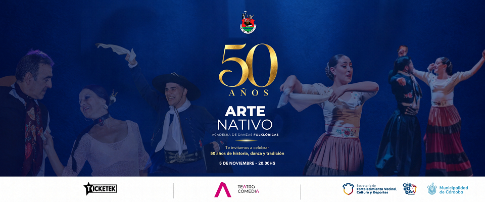 Flyer de Arte Nativo
