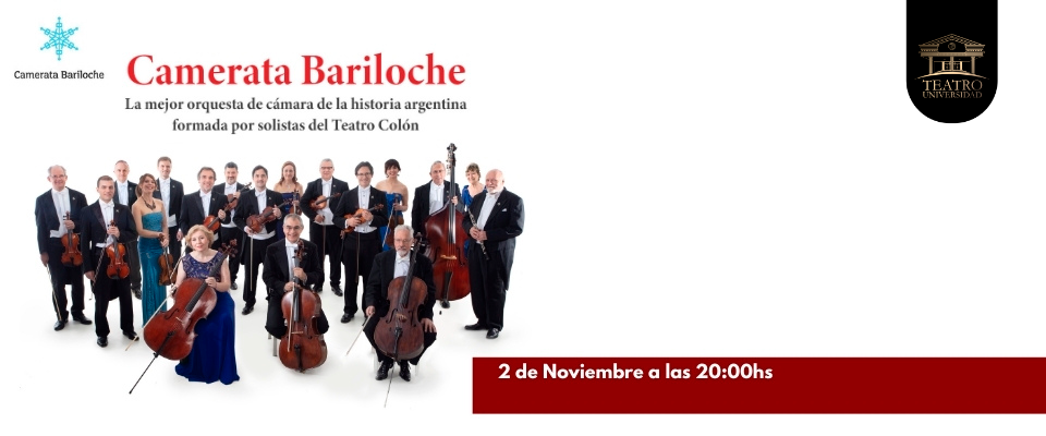 Camerata Bariloche en Teatro Universidad Nacional de la Matanza