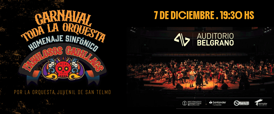 Flyer de Carnaval Toda la Orquesta