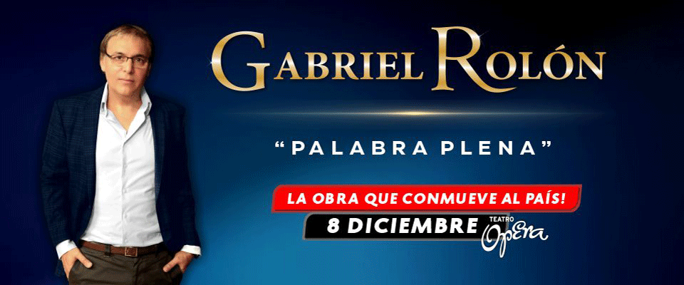 Gabriel Rolón en Teatro Opera