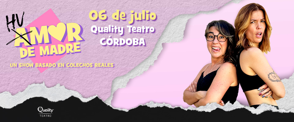 Humor de madre en Quality Teatro