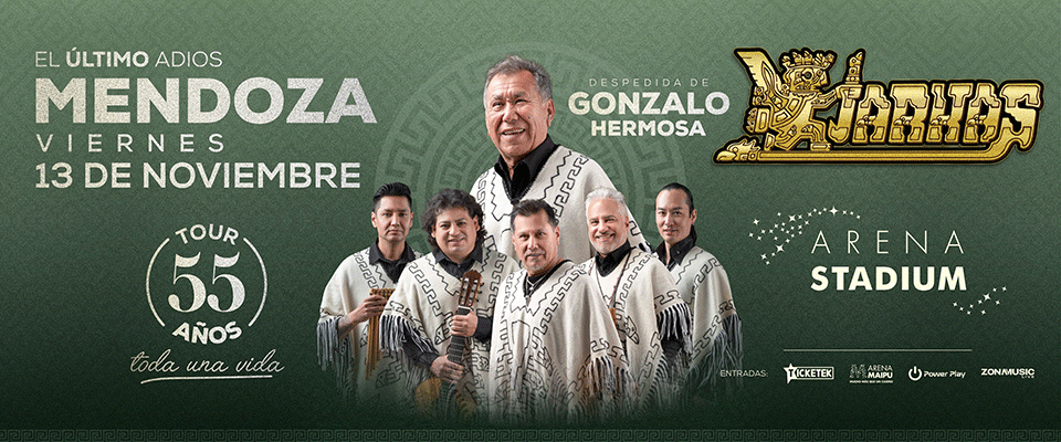 Flyer de Los Kjarkas