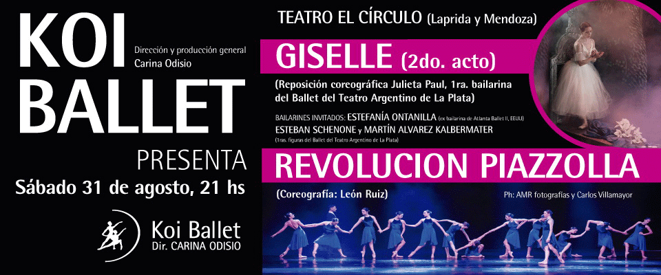 Koi Ballet en Teatro El Círculo