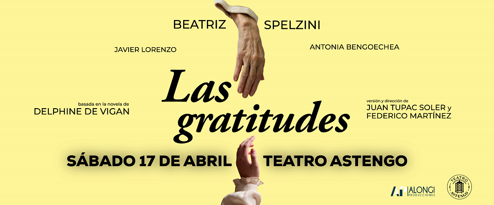 Flyer de Las Gratitudes