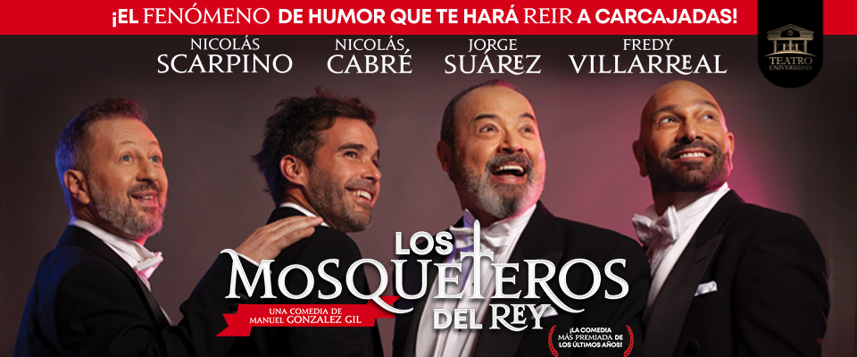 Los Mosqueteros del Rey en Teatro Universidad Nacional de la Matanza