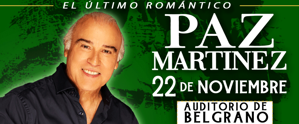 Paz Martínez en Auditorio de Belgrano