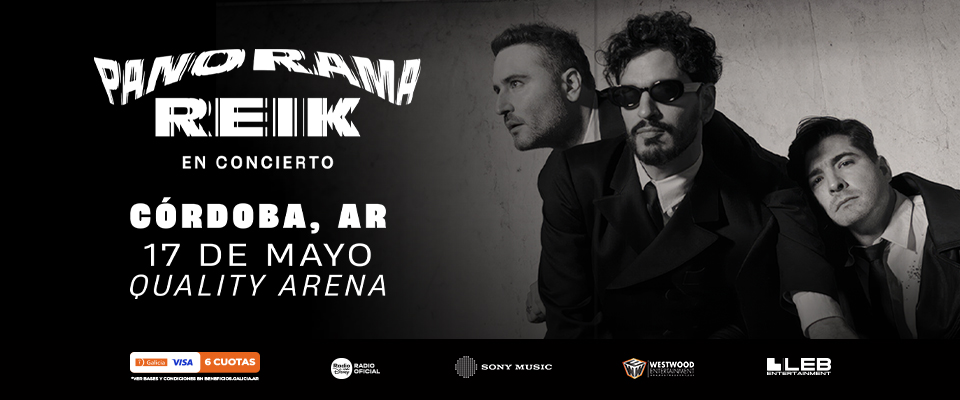 Reik en QUALITY ARENA