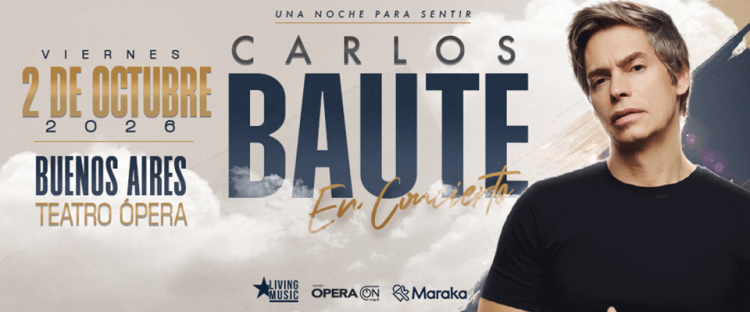 Carlos Baute en Teatro Opera On