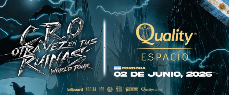 C.R.O - Entradas disponibles en Ticketek Argentina