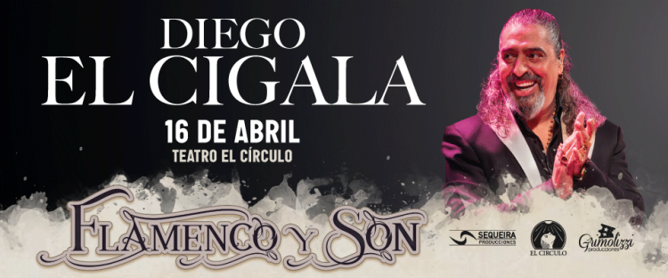 Diego El Cigala en Teatro El Círculo