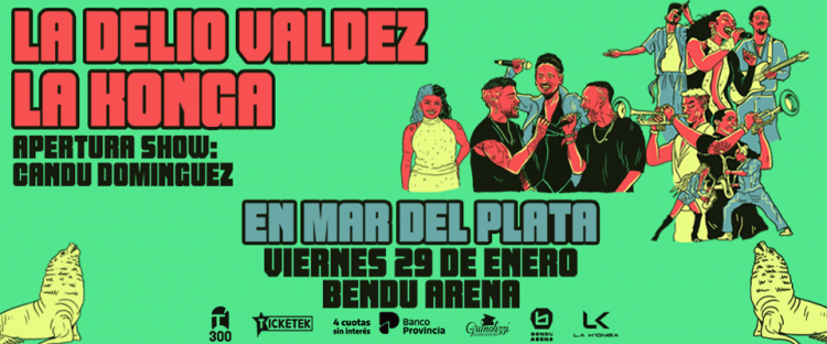 La K'onga y La Delio Valdez + Candu Dominguez